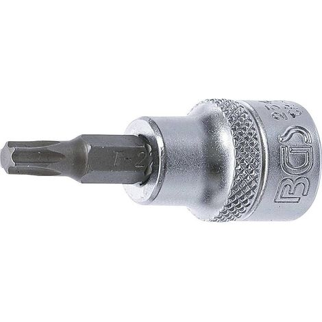 Douille à Embouts 10 mm (3/8) Profil T Torx T27 - Précision et Robustesse, Acier - D-Work (1/5)