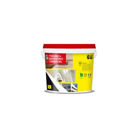 C IDROPITTURA LAV QUARZO INTER/ESTER 5L QUARTZ WALL