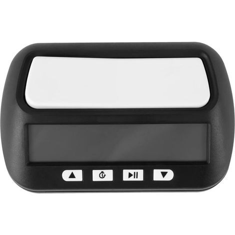 Horloge D'éChecs, Minuterie D'éChecs NuméRique et Minuterie de, Horloge Professionnelle Portable Polyvalente 3 en 1 Noire H766 (1/5)