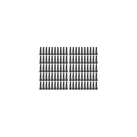 Plumeuse pour volailles – 100 pièces en caoutchouc noir, compatibles avec machines plumeuses pour canards, poulets et oies