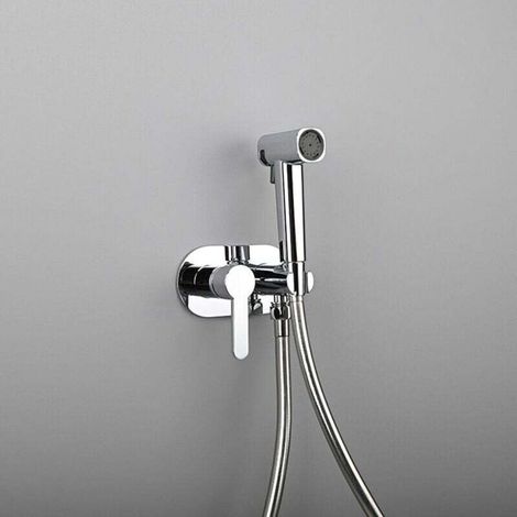 Handheld toilet bidet sprayer, bidet shower accessory, hot and cold water, handheld toilet bidet sprayer kit, bidet shower head and hose (1/4)