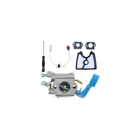 Kit Carburateur pour Husqvarna 125B 125BVX 125BX, Pièces de Rechange Accessoire Moteur Numéro de Pièce OEM C1Q-W37 Kit de Mise au Point du Carburateur
