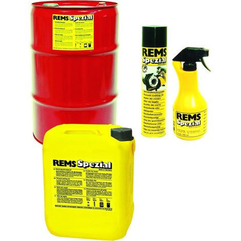 TRADE SHOP - Olio Spezial Minerale Tanica Da 5lt Rems Per Filettare Emulsionante Perr Filiere -