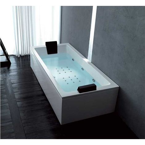 Vasca Idromassaggio QUADRA 170 - Treesse - 170X70xH64 CM (1/4)