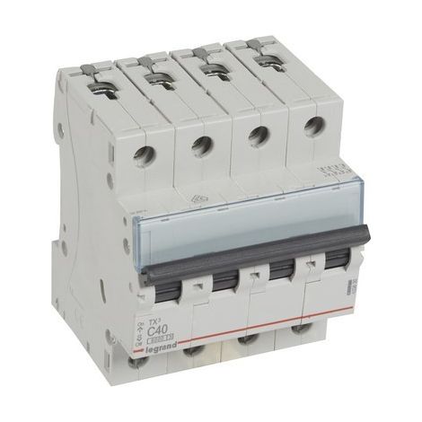 Interruttore automatico TX3 6kA-C 4P 40A