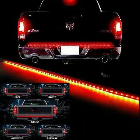 Chuang Qian Light Bar for Dodge RAM 1500, 2500, 3500, 4500 and 5500, 5 Functions, 60 inches, 22W, 12V (1/2)