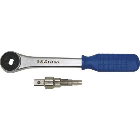 Schraubenschlüssel-Satz 3/8" - 1" plus Ratsche mit 1/2"-Nuss - Idrhaus
