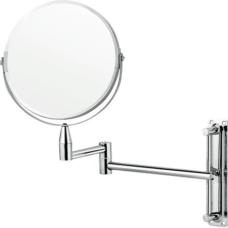Miroir courtoisie mural Ø 20 cm chromé - Was Germany (1/2)