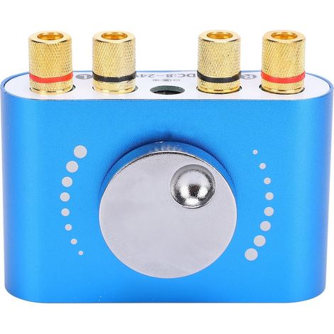 Amplificateur de puissance Bluetooth 20W + 20W, 2 canaux, haut-parleur numérique stéréo, lecteur Audio DC8-24V (1/4)