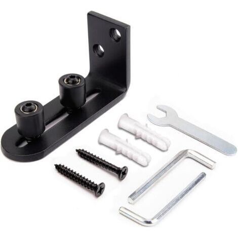 FENOPLASTICASystème de porte coulissante - guides au sol réglables - roulettes de guidage au sol - accessoires pour portes coulissantes (1/4)