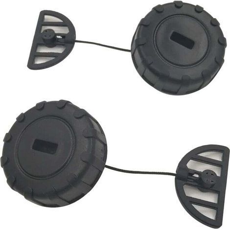 Bouchon Essence Et Huile Compatible Tronçonneuse Stihl 017 018 Ms170 Ms180 (1/4)