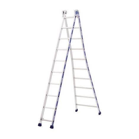 Verwandlungsfähige Leiter Platinium 2 Ebenen - TUBESCA - 2m64/4m60 - 02442609
