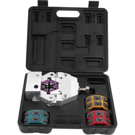 Kit de sertissage manuel de tuyau A/C outil de sertissage de tuyau de climatisation Portable avec matrices réparation automobile (1/5)