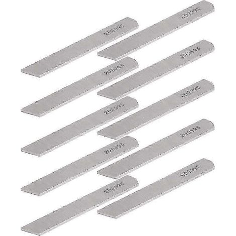 Kit de 10 lames de rechange en acier pour surjeteuse industrielle (accessoires pour machine à coudre) - 202295 (1/3)