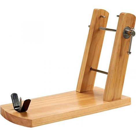 Lackierter Schinkenhalter aus Holz 18x44x33cm 55086 ar kinvara (1/3)