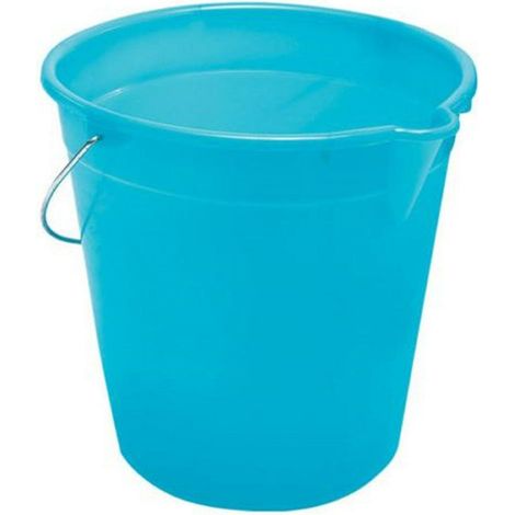 SECCHIO IN PLASTICA CON BECCO LT 17 PER ACQUA VERNICE ECC NUOVO FERR 93262