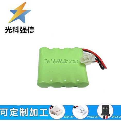 Ni-MH AA 1800mAh 4.8V battery pack suitable for Smith single-channel micro infusion pumps.