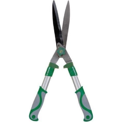 Trade Shop - FORBICE TAGLIASIEPI TAGLIA ERBA DA SIEPE MIT MANICO TELESCOPICO 64CM LAMA 20CM -
