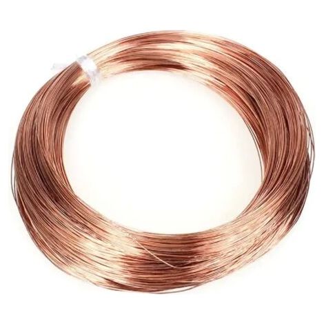 Fil de cuivre 5 m / 16,4 pieds, diamètre 2,5 mm (1/3)