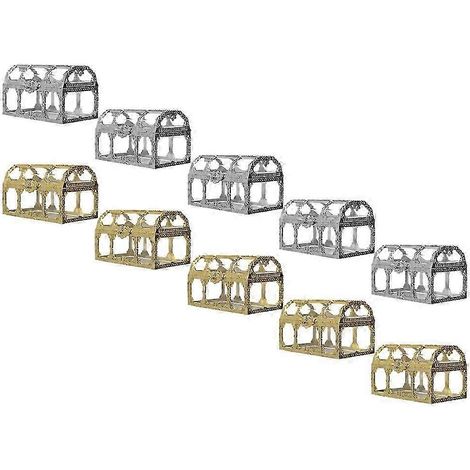 Mini boîtes à bonbons carrées transparentes de style européen, idéales pour les cadeaux d'invités lors d'un mariage ou pour conserver les aliments (lot de 10). (1/5)