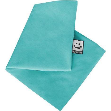 Funda Cojín exterior polipiel 120x45x25 Turquesa