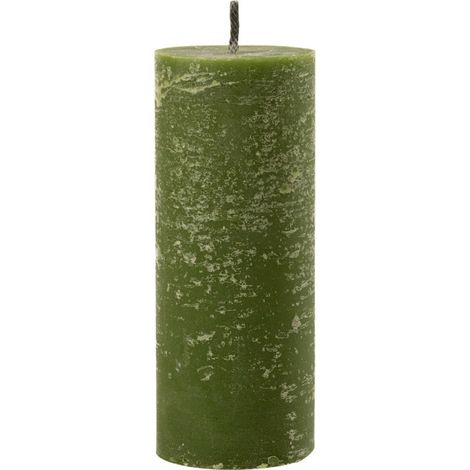 Bougie Pilier Extérieur "Odessa" 25cm Vert (1/4)