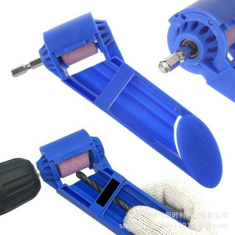 Meuleuse-perceuse électrique portable, meuleuse à foret hélicoïdal à tige droite en fer ordinaire