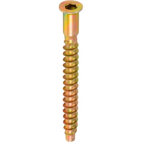 Vis à tête Allen en acier 7x50 mm sans pointe - Lot de 100 unités