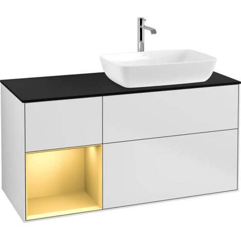 Villeroy & Boch F802HFMT Meuble sous-lavabo Finion F80 (1/2)
