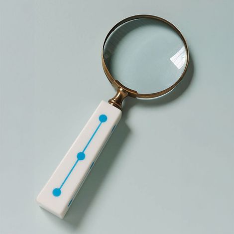 Loupe turquoise Finition 20x9cm (1/2)