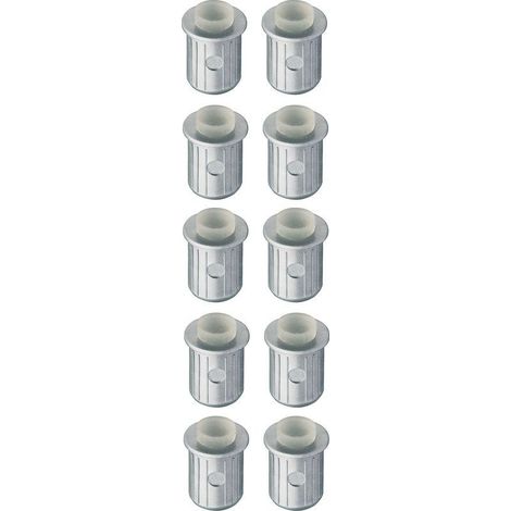 10 caches vis Torx T40 plats blancs 18 mm, capuchons de protection (1/2)