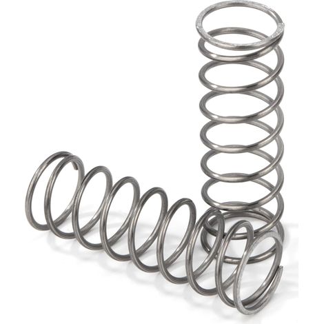 4 Pièces - Ressort de compression - Acier inoxydable - Haute résistance et élasticité - Pour appareils électroménagers et équipements mécaniques - Couleur acier - 1,2x12x45 cm (1/5)