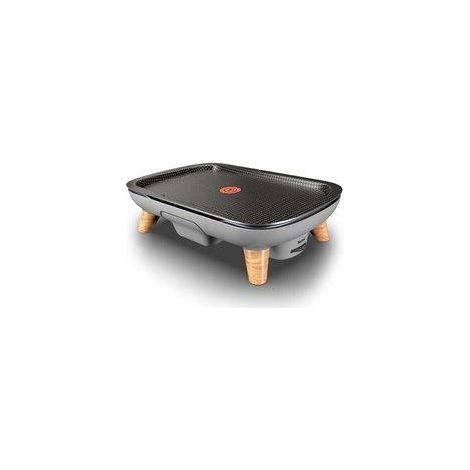 Tefal Saveur Gourmet Plancha Grigia 2400W 46x30 cm