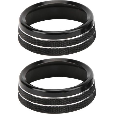 Trim of button of conditioning, 2 pieces, rings of decoration characters of replacement for Ford Mustang/Focus (1/5)
