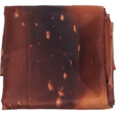 Rideau de douche imperméable et épais avec anneaux, innovant, pour salle de bain, 150 x 180 cm (1/5)