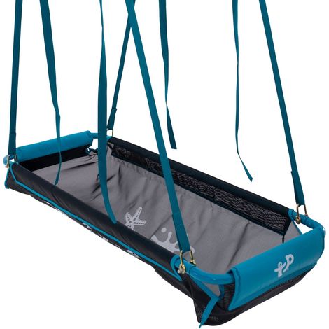 Tp Toys – Balançoire bateau pirate sans fixation – Métal et textile nylon – Pour 1 à 2 enfants – Âge 3 ans + – Poids supporté 35 kg par utilisateur