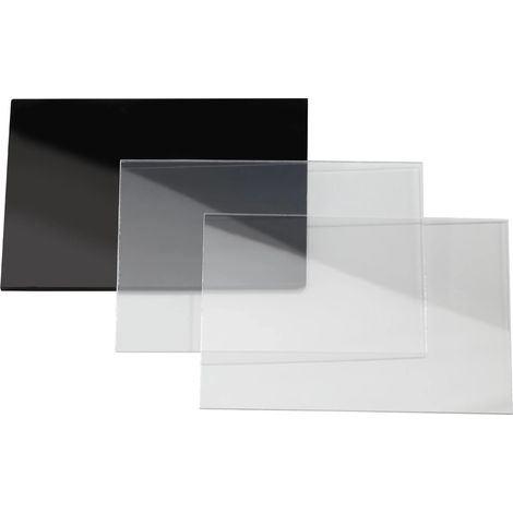 Juego de placas protectoras de repuesto 3 piezas para careta de soldador 2 en 1