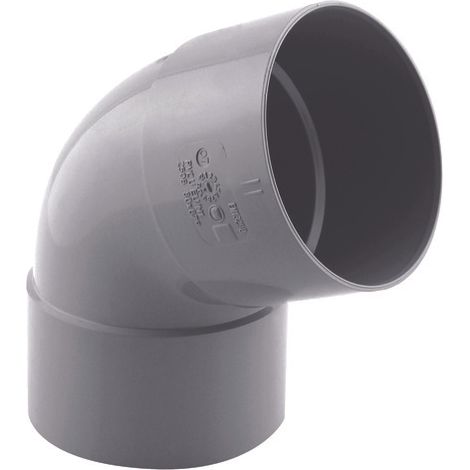 Coude PVC à 67° FF Ø 80 Le lot de 10