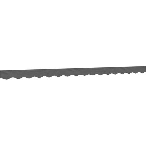 vidaXL Awning Valance Replacement Anthracite Stripe 400 cm