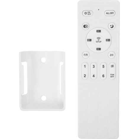 Télécommande Universelle pour Ventilateur de Plafond avec lumière Contrôleur sans Fil de la Vitesse du Ventilateur et de la Lampe Télécommande de Remplacement pour Les