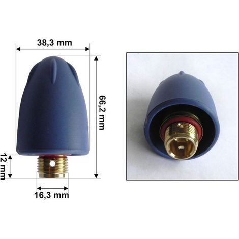 Bouchon chaudière male pour Centrale Vapeur DELONGHI 7328143800