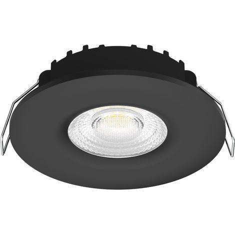 SPOT ENCASTRE AURA IP65 2700K-3000K-4000K DIM NOIR AEROSPOT 153406