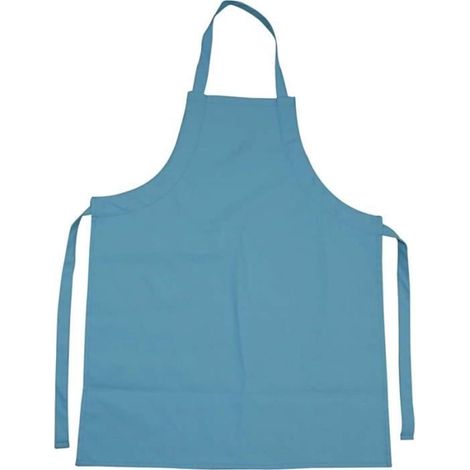 Tablier imperméable - Adulte - Bleu - 66 x 89 cm - Synthétique - Réglable