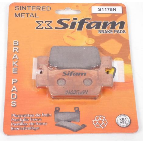 sifam bremsbelag für quad honda 680 trx fa 2006 bis 2012 avg /