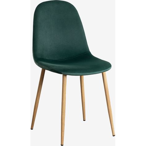 Sedia da pranzo imbottita Glamm SKLUM Legno naturale