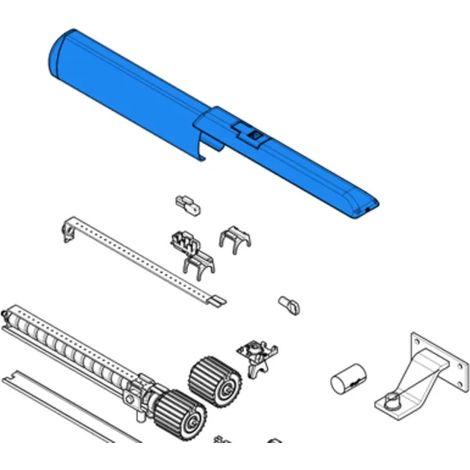 CAME Ersatzteil ATI 3 Serie Vorbau + Abdeckung für Flügeltormotor 88001-0147 (1/3)