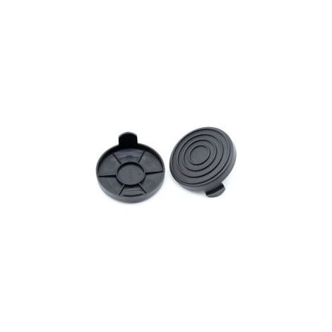 Set mit 2 Zündspulenabdeckungen, kompatibel mit Gardenline GLR GLT, Einhell GC-ET 4530, Schwarz (1/5)