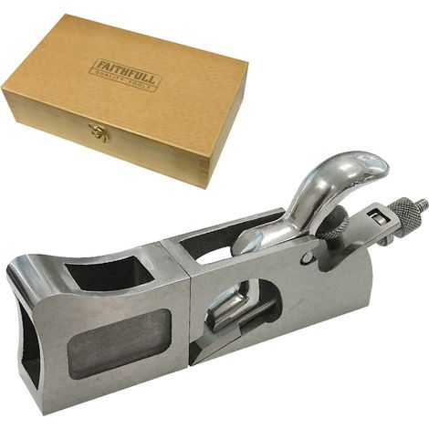 Faithfull - Pialla di correzione Shoulder Bullnose in scatola di legno. (1/5)