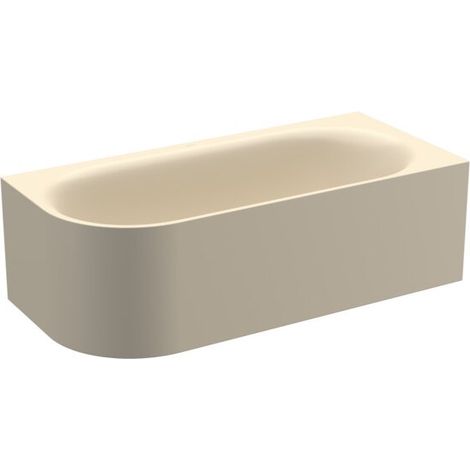BETTE 3436-006CELVS Bain en angle forme spéciale Lux Ovale V (1/2)