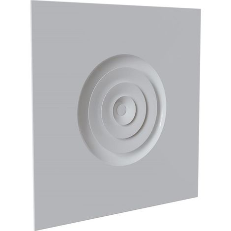 Diffuseur circulaires à déflecteurs côniques ACCESS - Diamètre: 200mm (1/4)